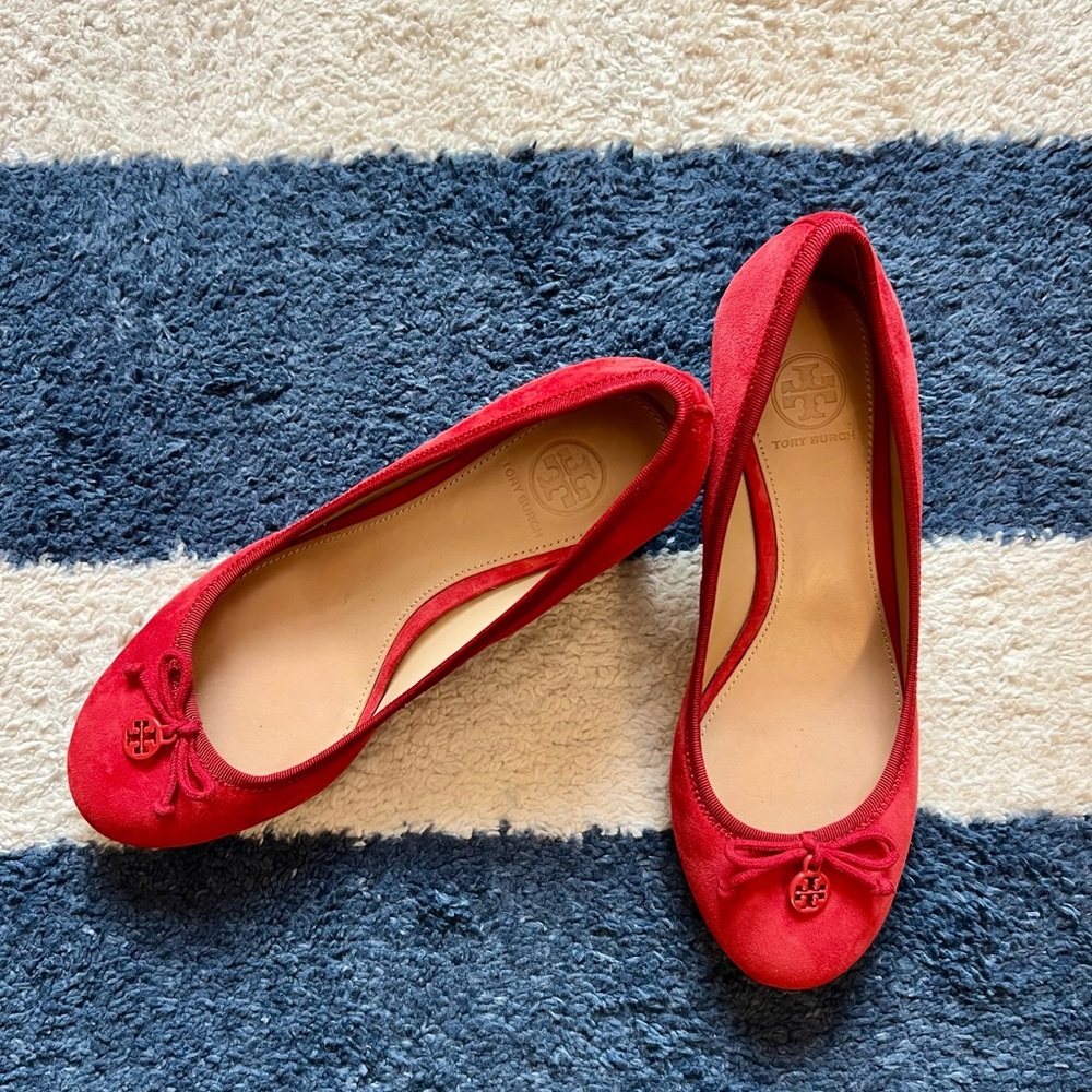 Tory Burch Shoes Wedge Heels Size 7.5 - Picture 2 of 7
